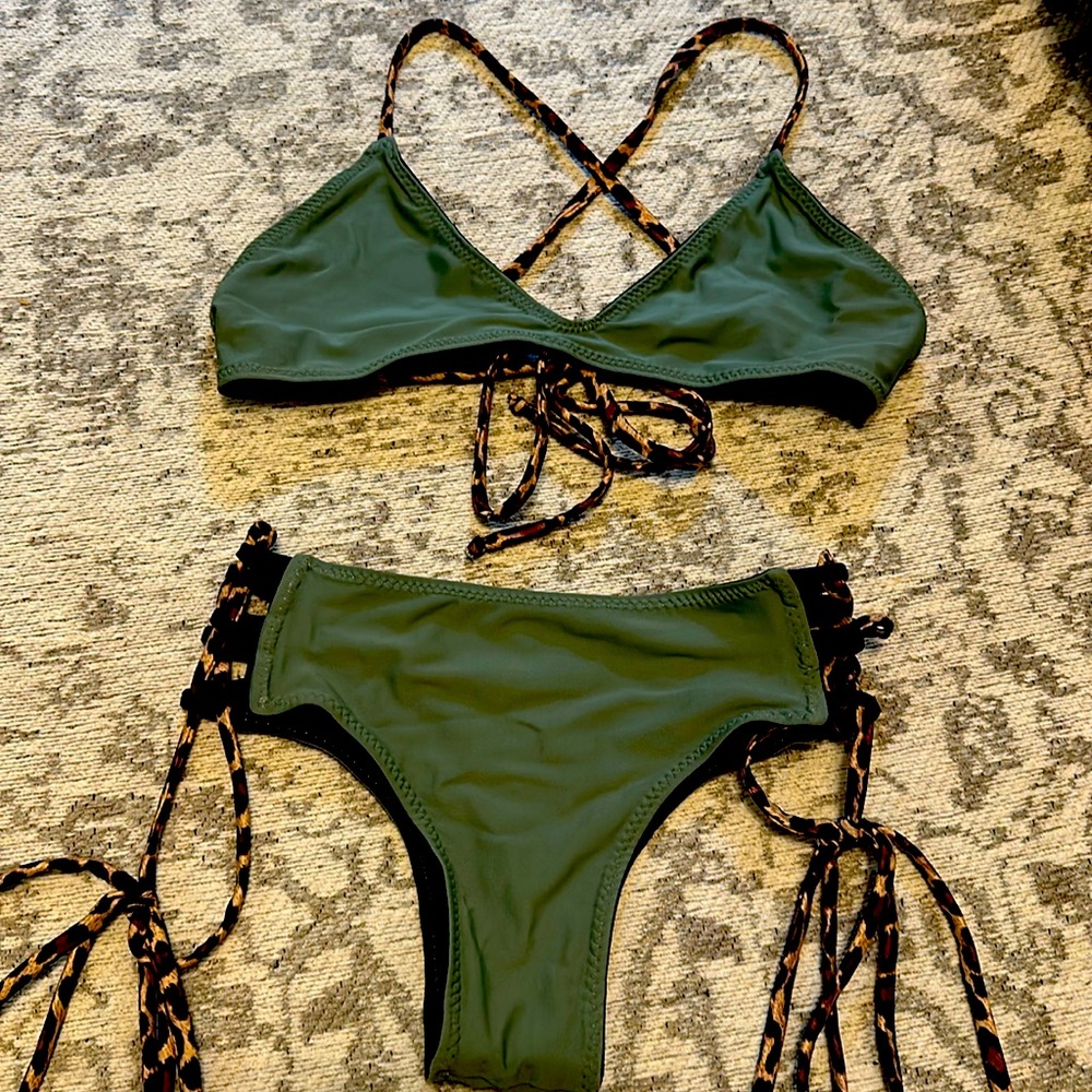 Savage Swim reversable bikini